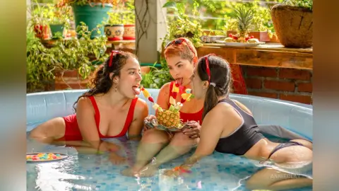 AnnieClay — Pool day with friends