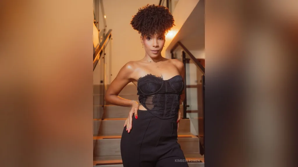KimberlyOwen — Balck dress