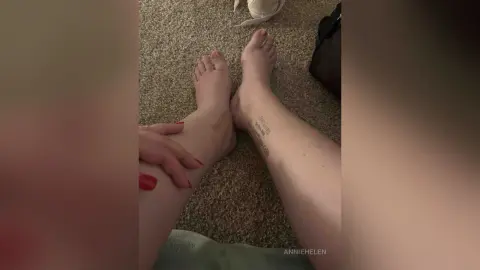 AnnieHelen — Freshly shaved legs