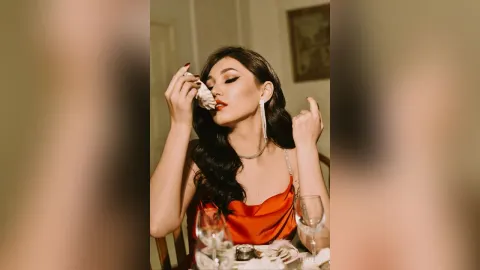LinaElfi — red dress