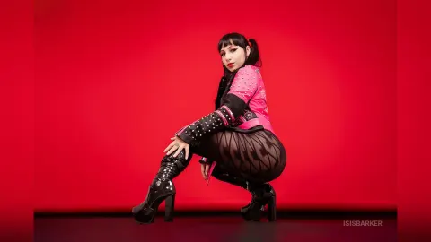 IsisBarker — Pink and studs