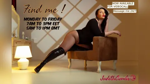 JudithCombs — My Schedule