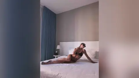 ArielEvans — silver heels, tanned body… love it…