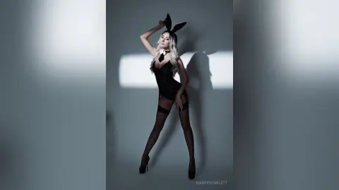 MaddyScarlett — Black Bunny 🐰