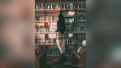 RachelRouge — Sexy library📚
