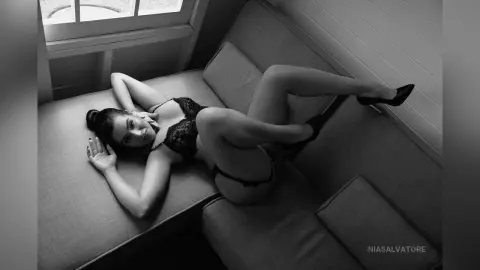 NiaSalvatore — B/W high heels