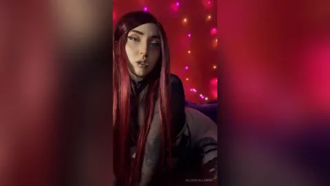 AlliceCalloway — Red hair ❤️🖤❤️