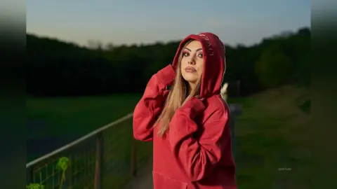 TaraAllison — Cozy in a hoodie