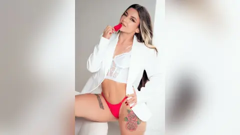 AlejandraDamac — RED-WHITE love