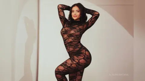 AlisonSantana — sexy lady in black
