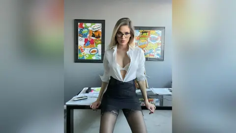 MayaDesi — Sexy BOSS in the office