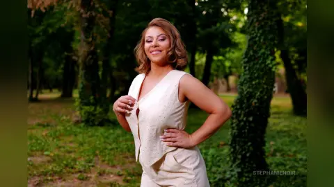 StephanieNoir — Joy in nature among the green trees.