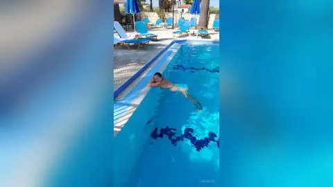 LaraDevi — At the pool