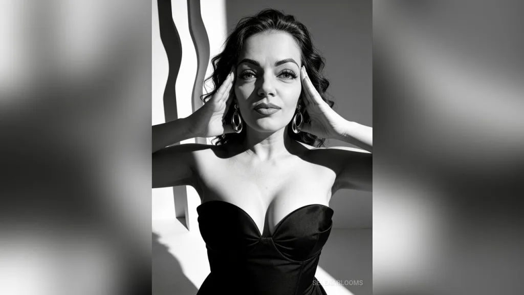 SelenaBlooms — Black and white