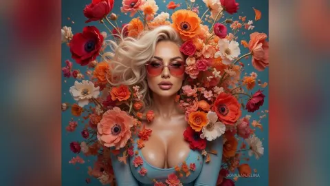 DonnaAnjelina — All in Flowers