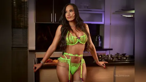 ValeryEvan — Sex in the kitchen 💚