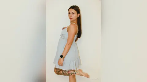 LindaJames — The blue dress