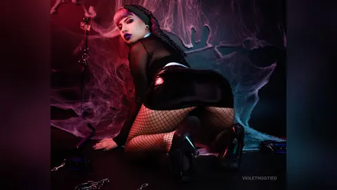 VioletHogtied — ass sexy