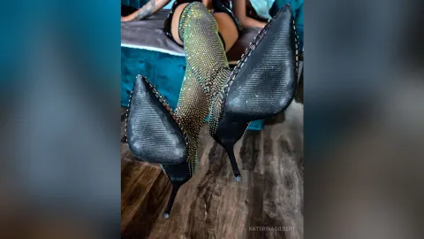 KaterinaGilbert — Clean & Worship My Crystals Boots