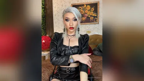 EmmaAmstrong — latex and leather