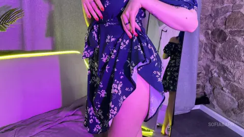 SofiaBard — lift this dress so you can see ass
