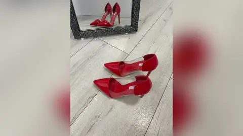 CassandraKane — new outfit&amp;red stiletto