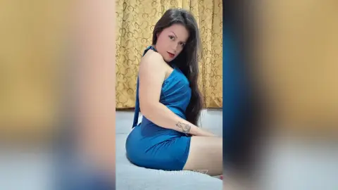 LuciannaLopez — Hot in blue