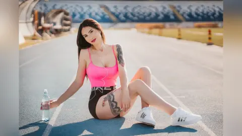 Julya — Sporty ass