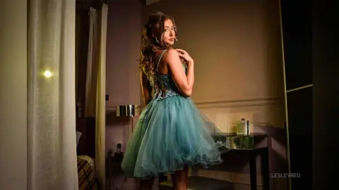 LesleyRed — Little blue dress 👗