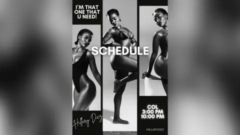 HillaryDiez — Schedule