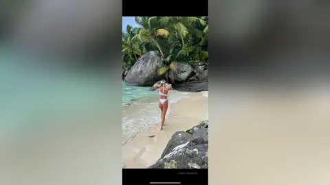 ChristineDavis — Relaxing time 🏝️👙