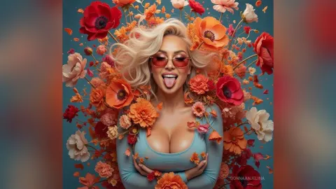 DonnaAnjelina — All in Flowers