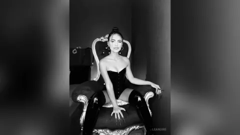 LeaNoire — White and black.your desire burns in red