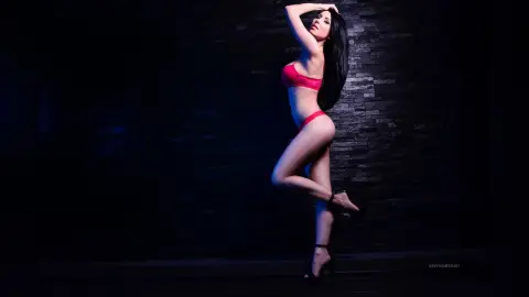 Vanessa — Red lingerie