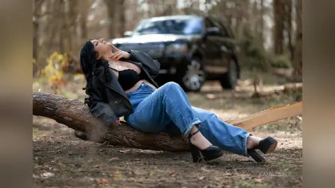 KamillaRey — lady with car