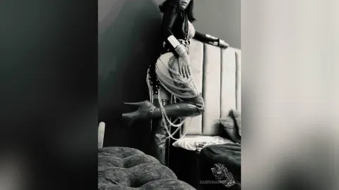 SabrinaMorena — Chains and leather