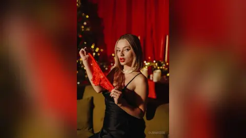OliviaReece — red panties...