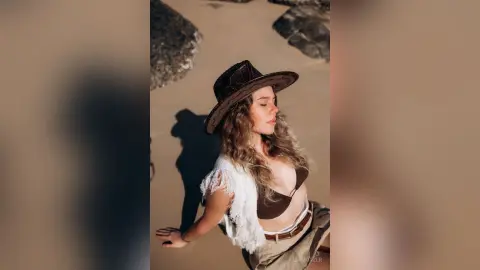 LiaMotzer — Cowboy on the beach