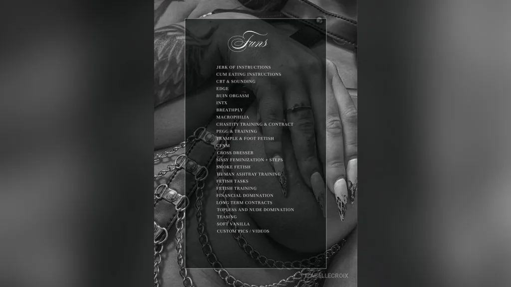 IzabelLecroix — Funs