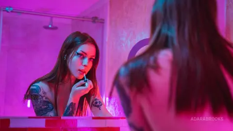 AdaraBrooks — Neon and Skin 😏