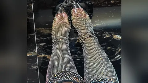 KaterinaGilbert — Clean & Worship My Crystals Boots
