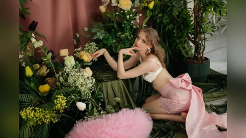 ChloeMillis — she looked like a woodland elf 💞