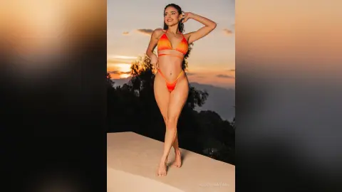 AlisonSantana — Sunset-colored skin