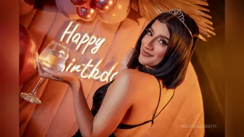 NatashaCeratti —  My birthday🥂🎂