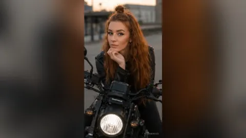 MiaAndrian — black leather