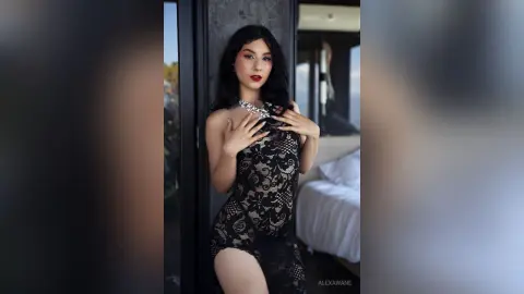 AlexaWane — Dress black sensual
