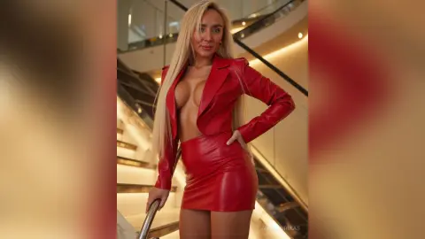 AnnaAurikas — lady in red #latex