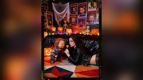AlesandraLovi — Halloween 2025 🕸️