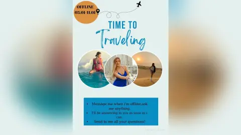 Kendall — time to traveling
