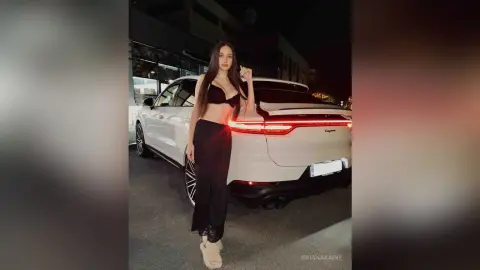 BrianaKaine — Night glowing lights